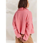 Summum Short Tweed Coat Pink