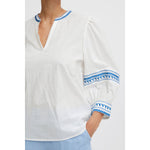 B. Young Blouse Blue And White