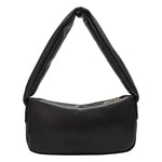 Every Other Wide Single Strap Slouch Bag Small Black