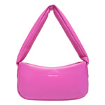 Every Other Wide Single Strap Slouch Bag Small Fushia