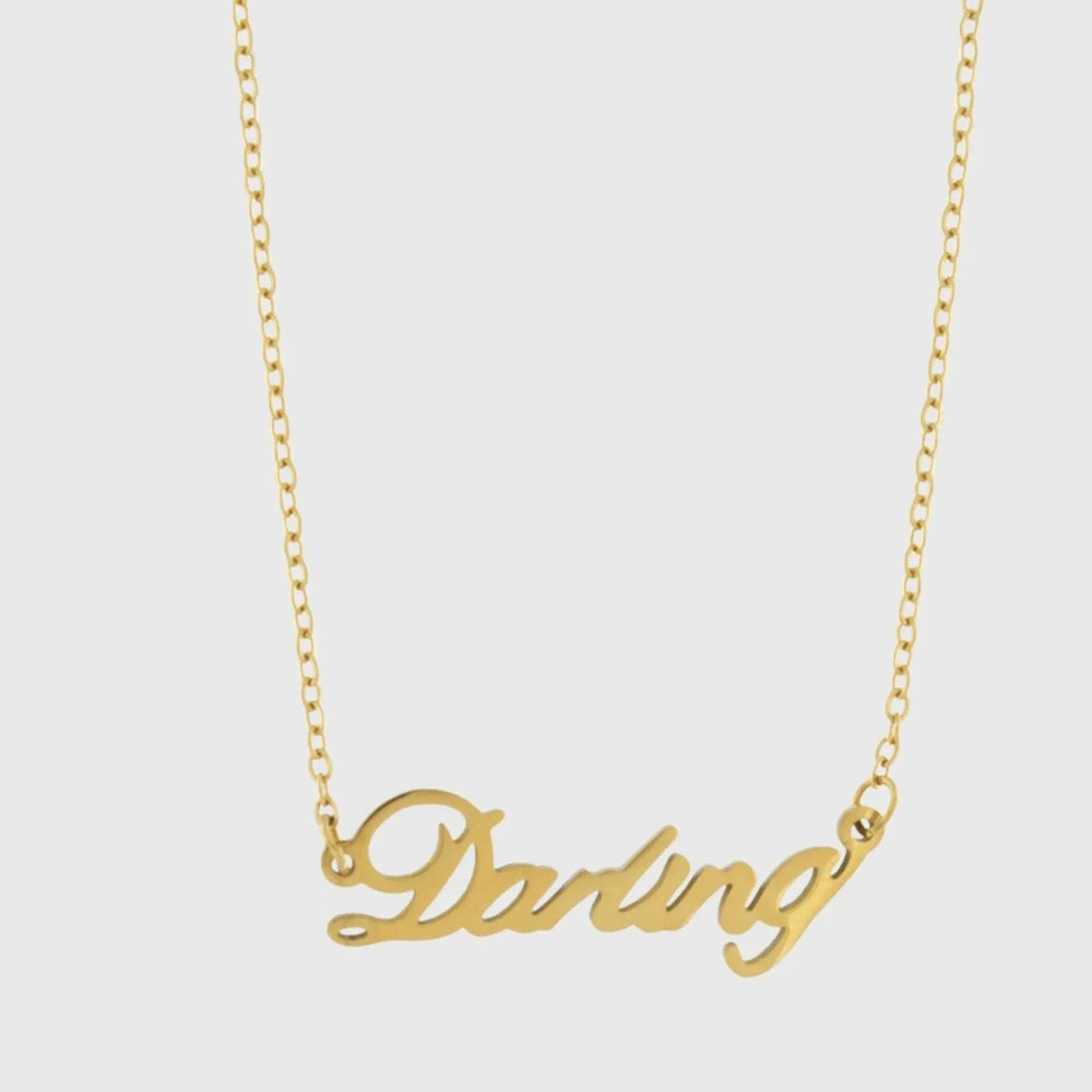 Dansk Darling Necklace Gold Plated
