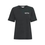 Pulz Brielle Wing T-Shirt Black