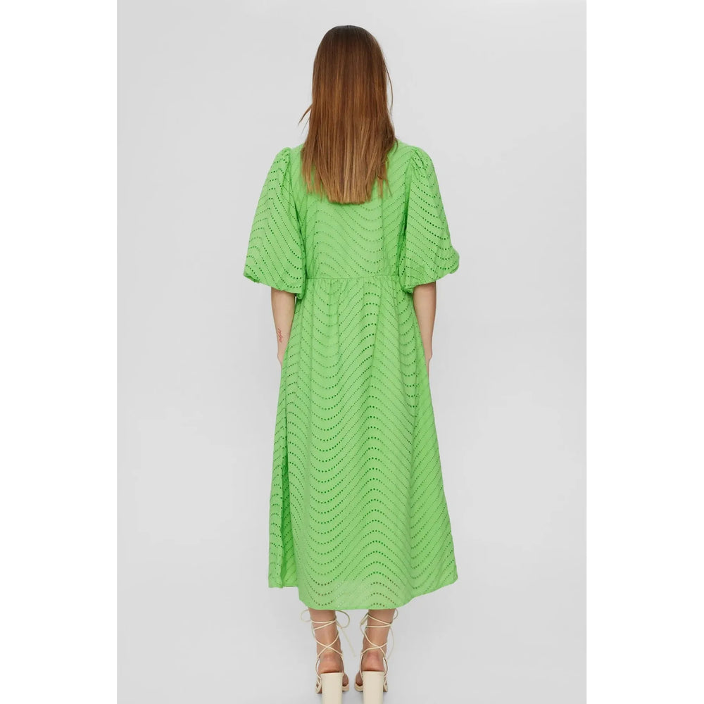 Numph Evelyn Dress Summer Green
