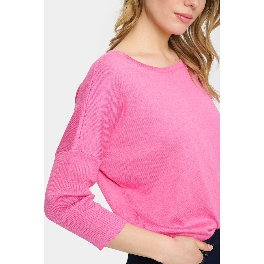 Saint Tropez Mila Sweater Pink Cosmos