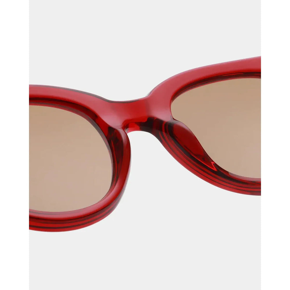 A. Kjaerbede Lilly Sunglasses Red Transparent