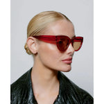 A. Kjaerbede Lilly Sunglasses Red Transparent