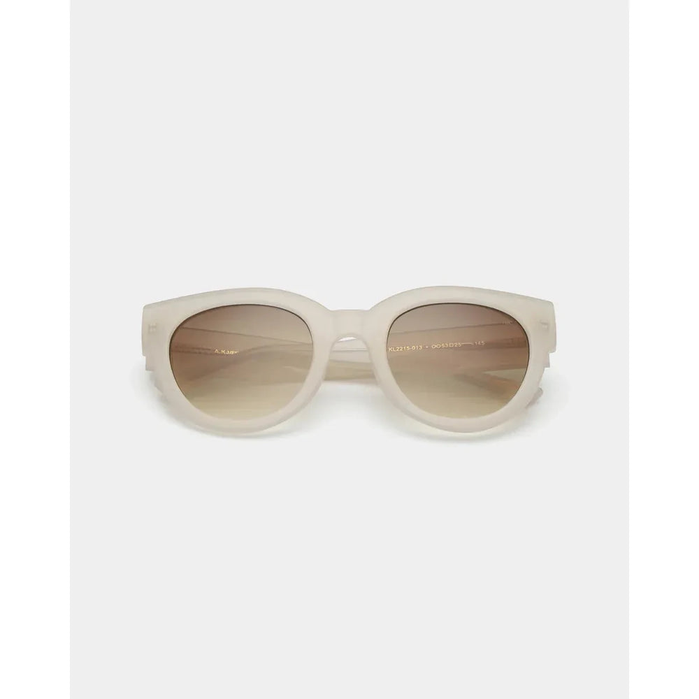 A. Kjaerbede Lilly Sunglasses Cream Bone