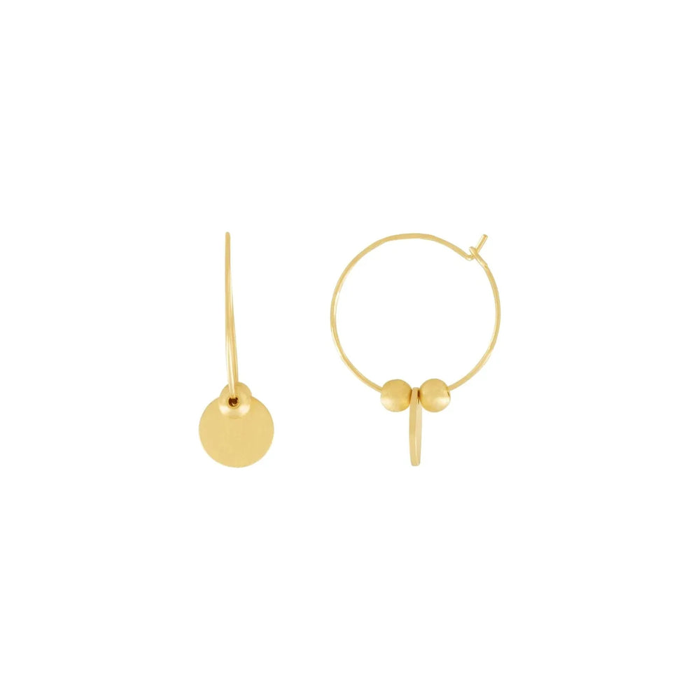 Dansk Theia Triple Dot Hoop Earring