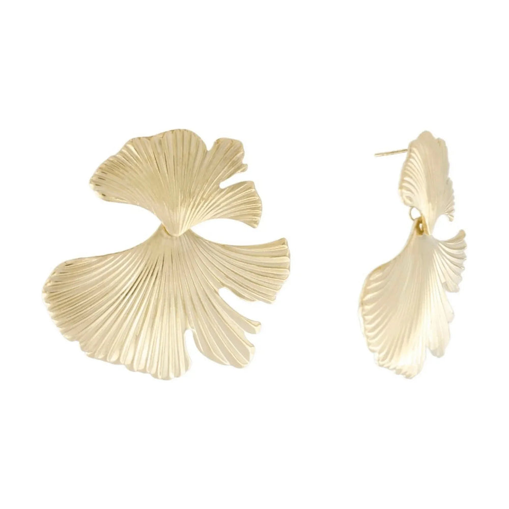 Dansk Courage Statement Lotus Earring