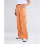 Summum High Waisted Flared Cords Orange