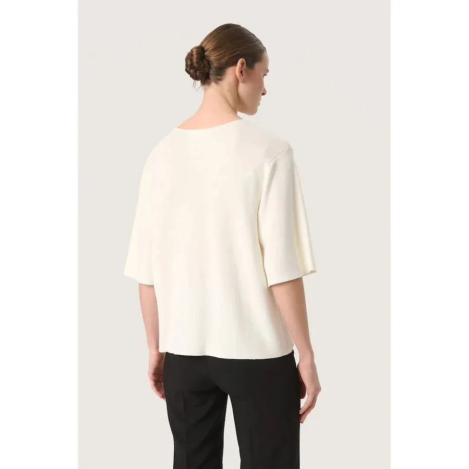 Soaked In Luxury Indianna Pullover Whisper White