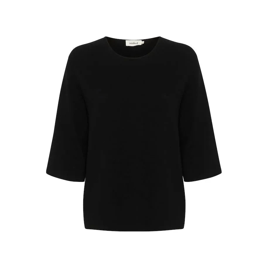 Soaked In Luxury Indianna Pullover Black