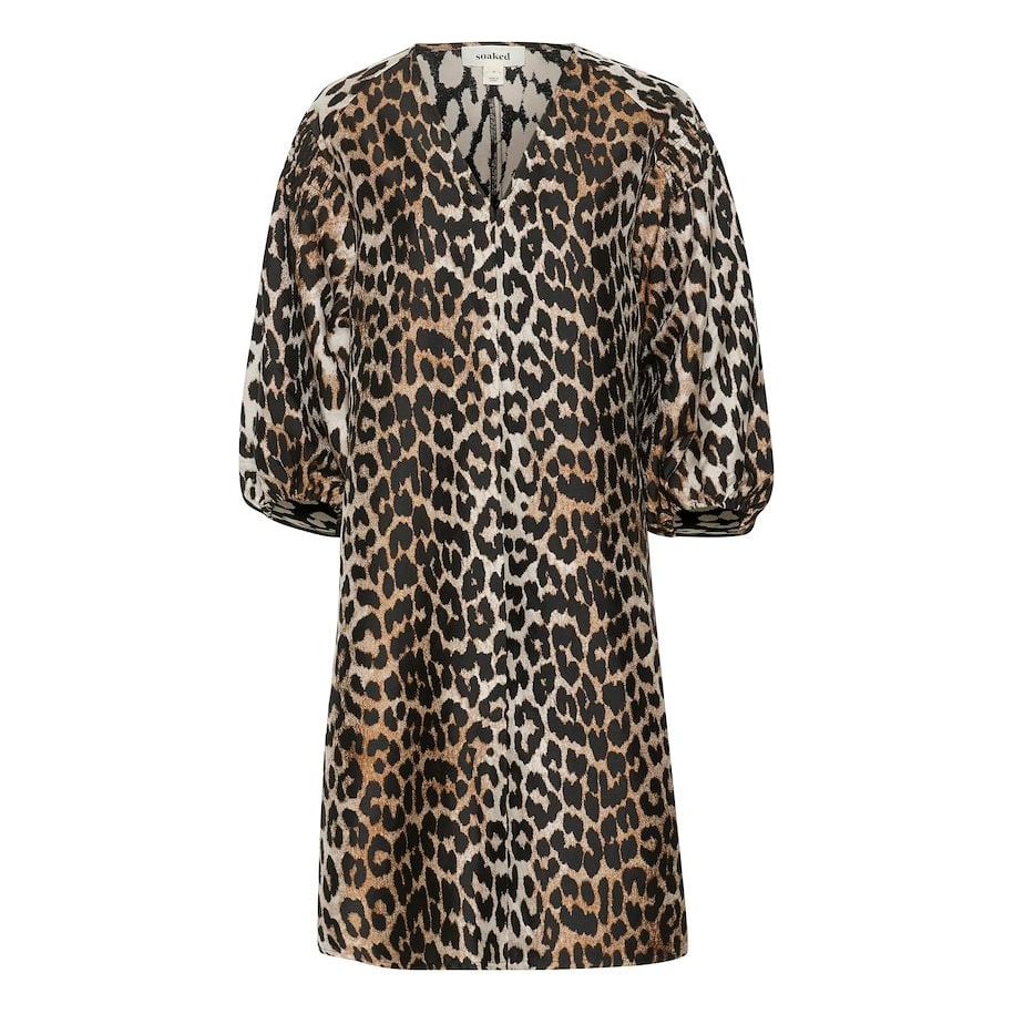 Soaked In Luxury Chiba Eteri Dress Leopard Print