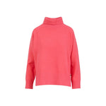 Coster Copenhagen Sweater With High Neck Hot Coral