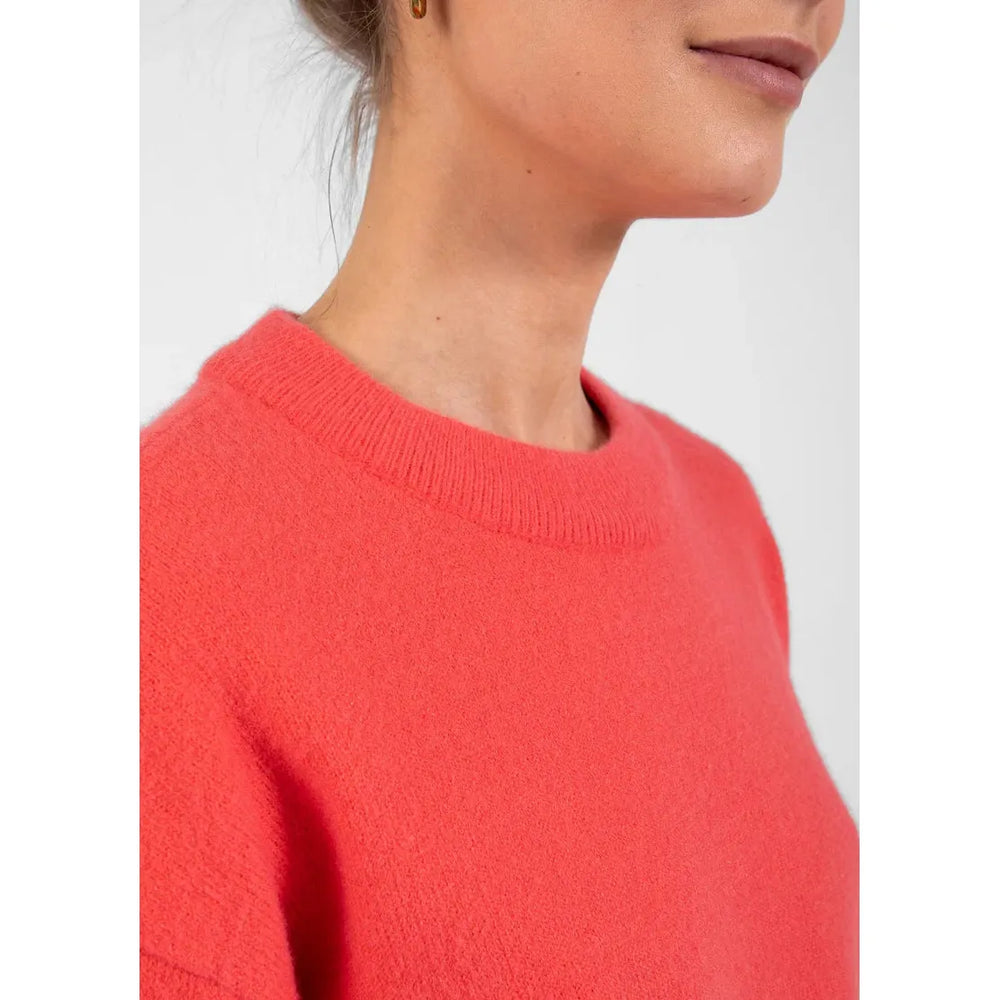 Coster Copenhagen sweater With Round Neck Hot Coral