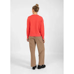 Coster Copenhagen sweater With Round Neck Hot Coral