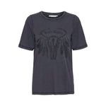 Pulz Larrissa Buffalo T-Shirt Black