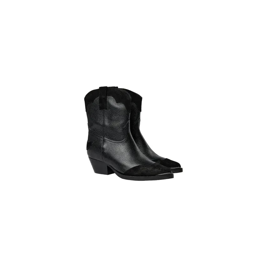 Mos Mosh Darwin Leather Boot Black