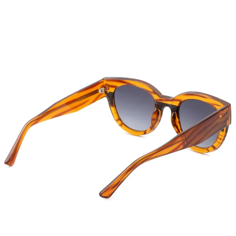 A. Kjaerbede Lilly Sunglasses Light Brown Strip