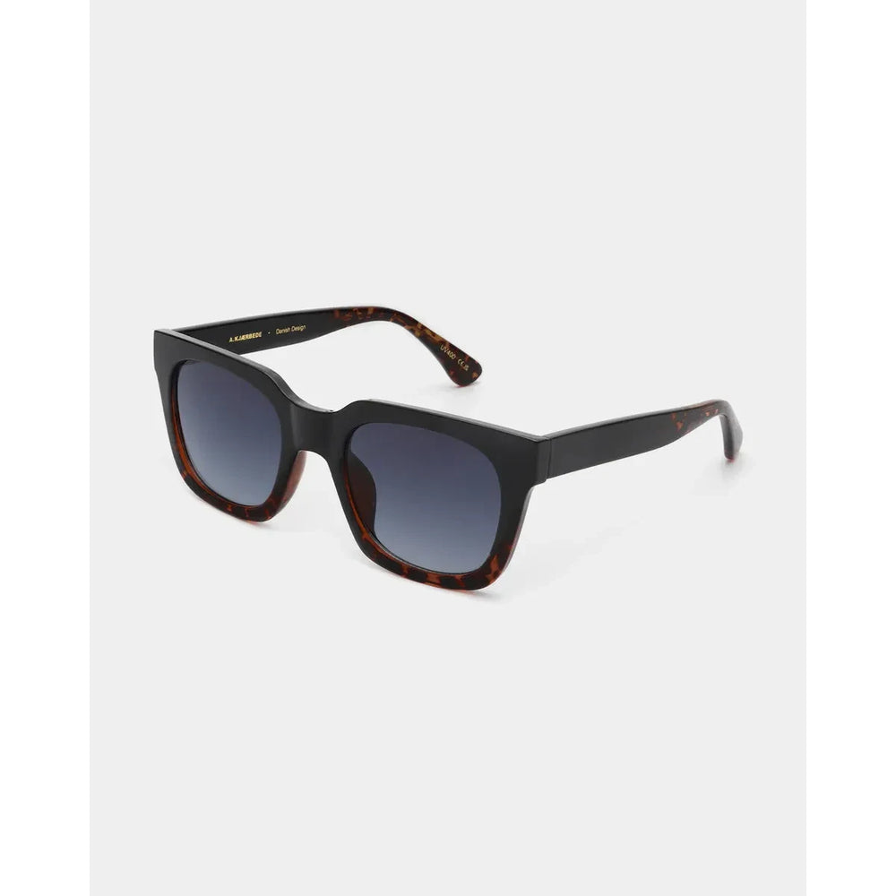 A. Kjaerbede Nancy Sunglasses Black Demi Tortoise