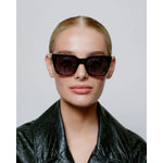 A. Kjaerbede Nancy Sunglasses Black Demi Tortoise