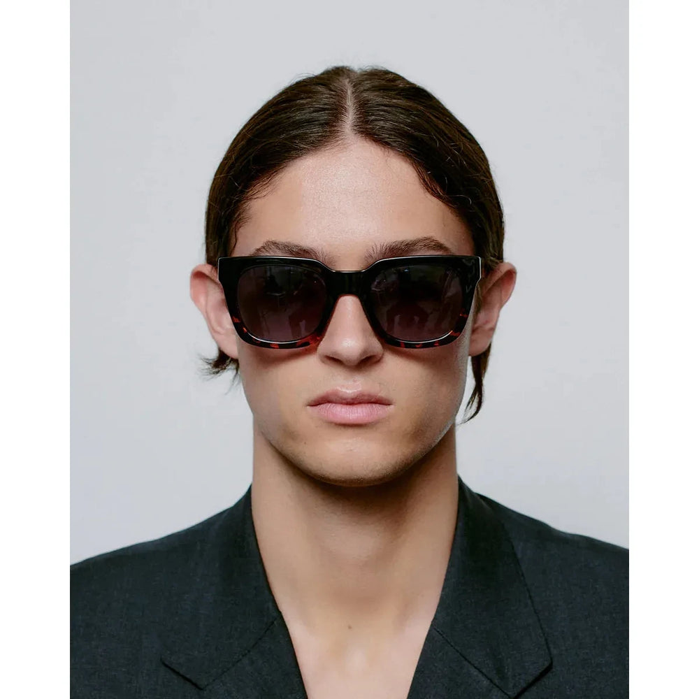 A. Kjaerbede Nancy Sunglasses Black Demi Tortoise