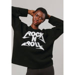 Religion Rock And Roll Sweater Black