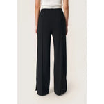 Soaked In Luxury Bea Split Pants Black