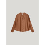 Summum Fine Lurex Jersey Caramel Coffee