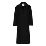 Soaked In Luxury Rubie Long Coat Black