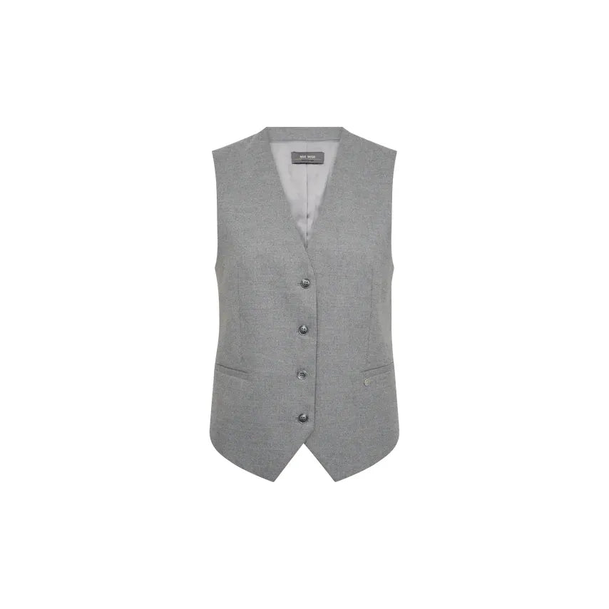 Mos Mosh Caia Vest Sharkskin