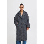 Ichi Emmanlu Navy Coat