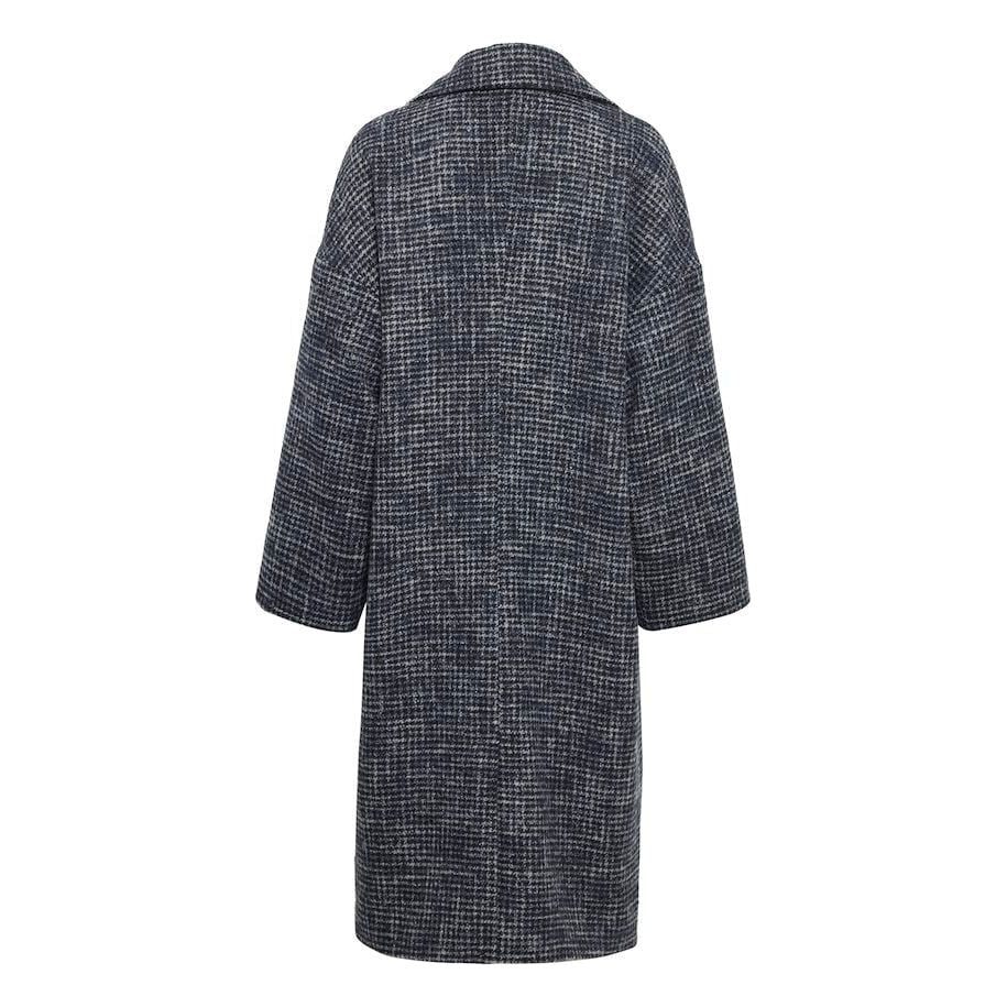 Ichi Emmanlu Navy Coat