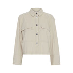 B. Young Cream Cord Shirt