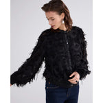 Summum Fluffy Blouse With Fringe