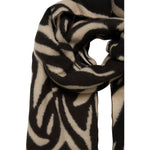 Ichi Scarf Black//Cream