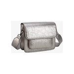 Hvisk Cayman Pocket Bag Metallic Grey