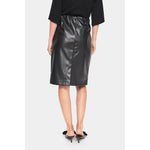 saint Tropez Dowie Faux Leather Skirt