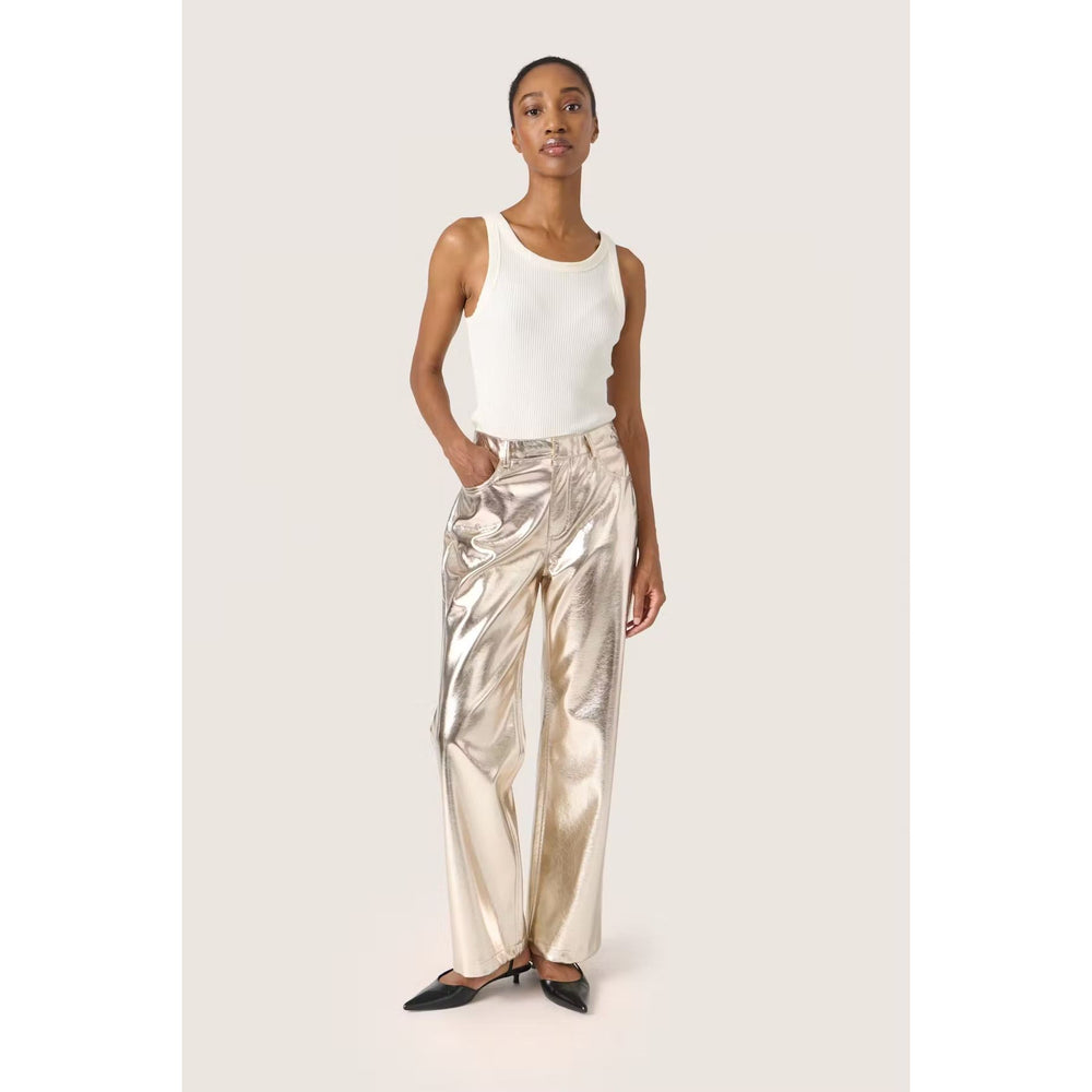 Soaked In Luxury Danika Pant Gold