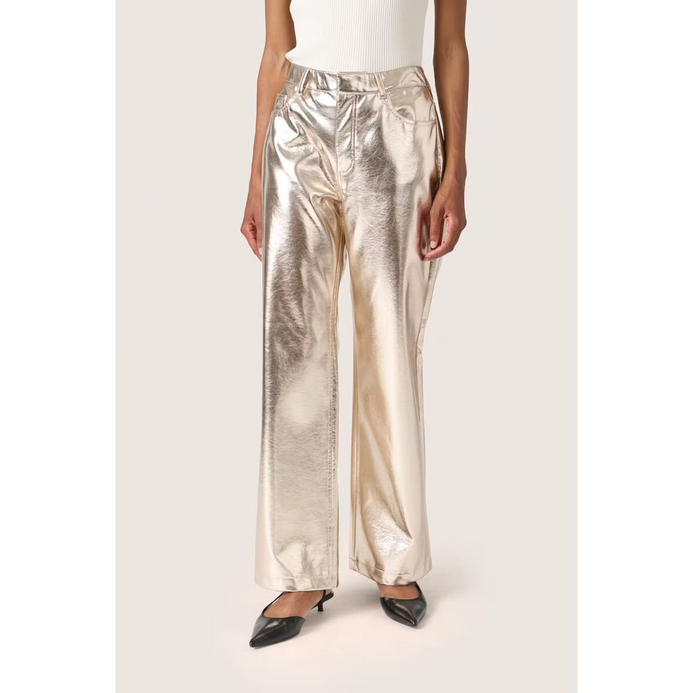 Soaked In Luxury Danika Pant Gold