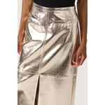 Soaked In Luxury Danila Skirt Gold