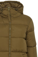 B. Young Bomina Long Coat Olive