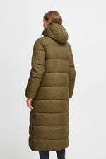 B. Young Bomina Long Coat Olive