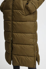 B. Young Bomina Long Coat Olive