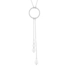 Dansk Audrey Glow Necklace Silver