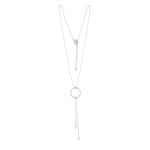 Dansk Audrey Glow Necklace Silver