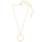 Dansk Audrey Adjustable Glow Necklace Gold