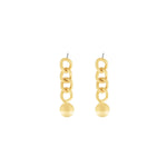 Dansk Tabitha Link Earring Gold