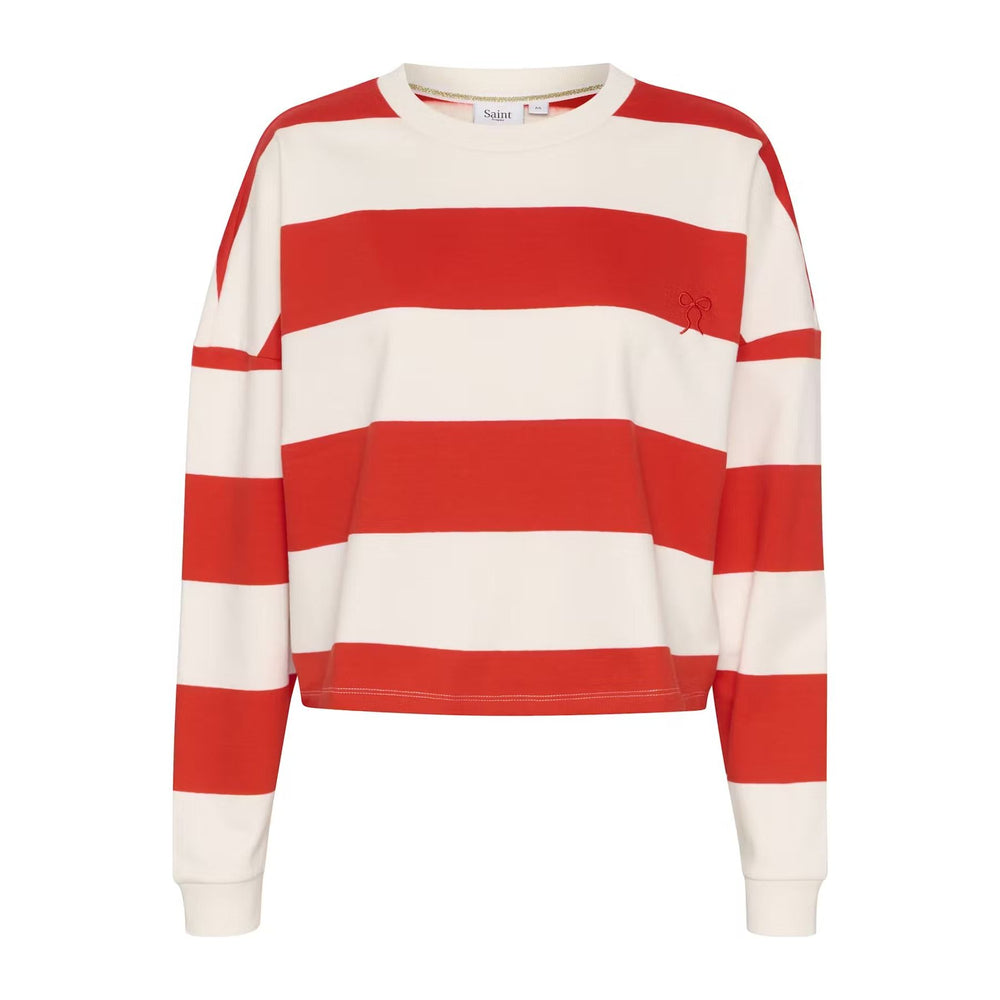 Saint Tropez Sweatshirt Flame Red