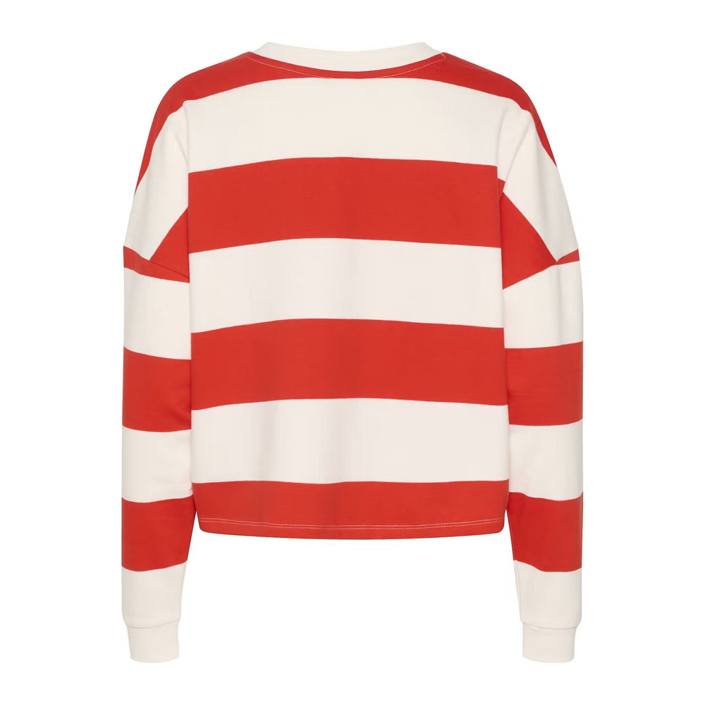 Saint Tropez Sweatshirt Flame Red